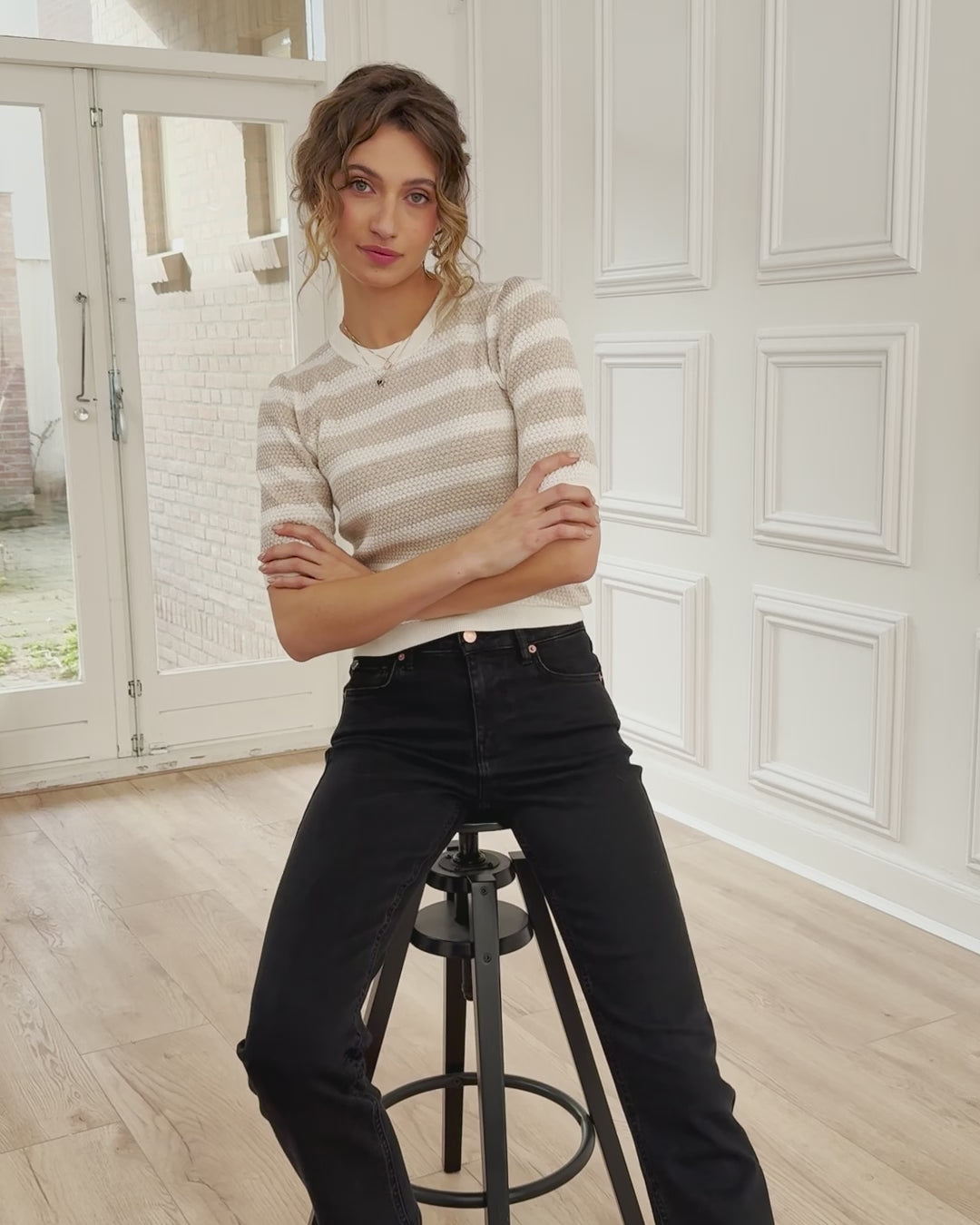 Jeans LE GUY Black