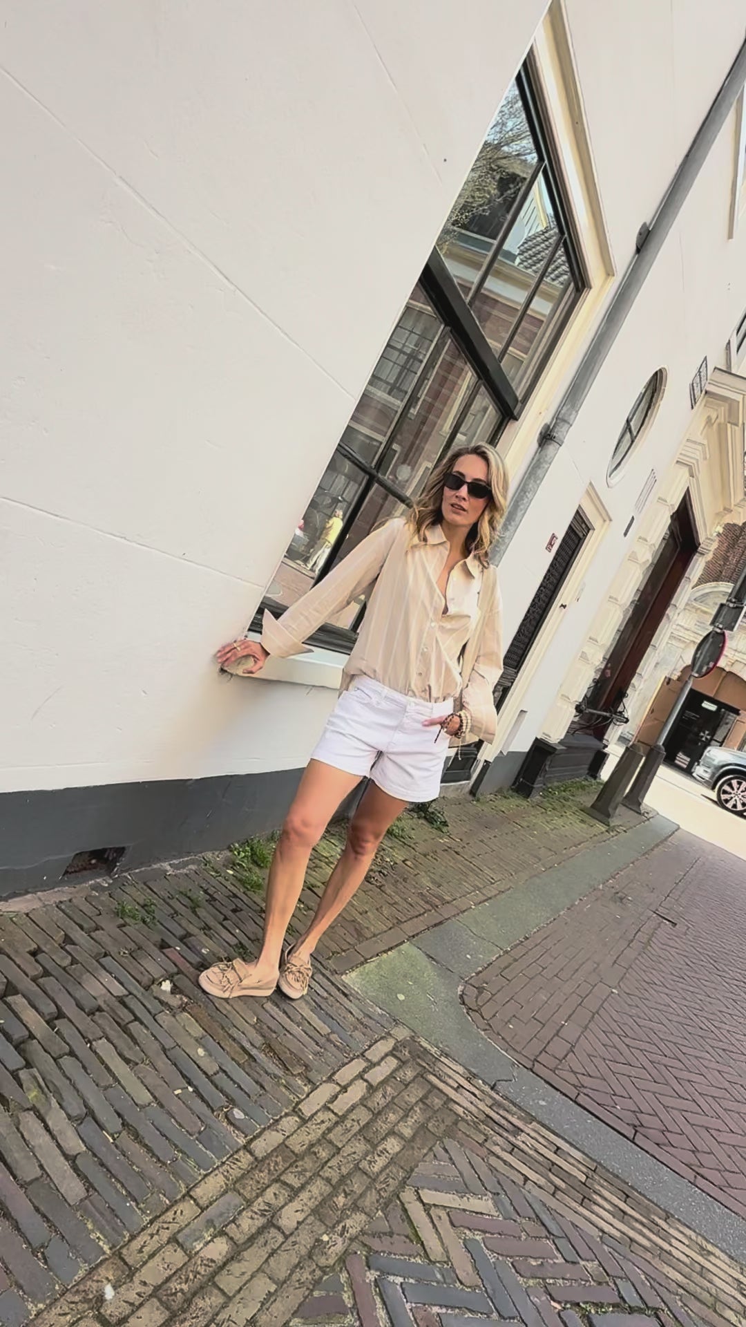 Shorts LA BILLY Weiß