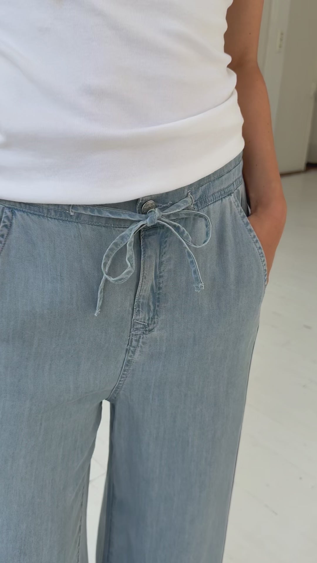 Tencel Jeans LE DEGAS Bleached