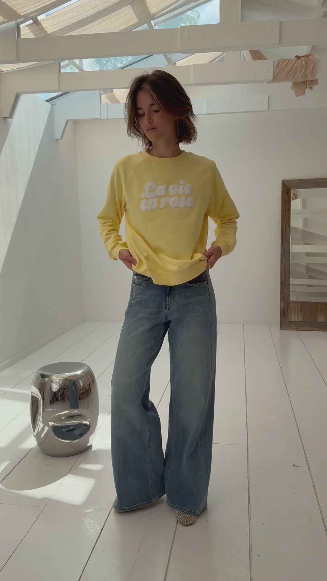 Sweater LA HARPER Geel - LA VIE