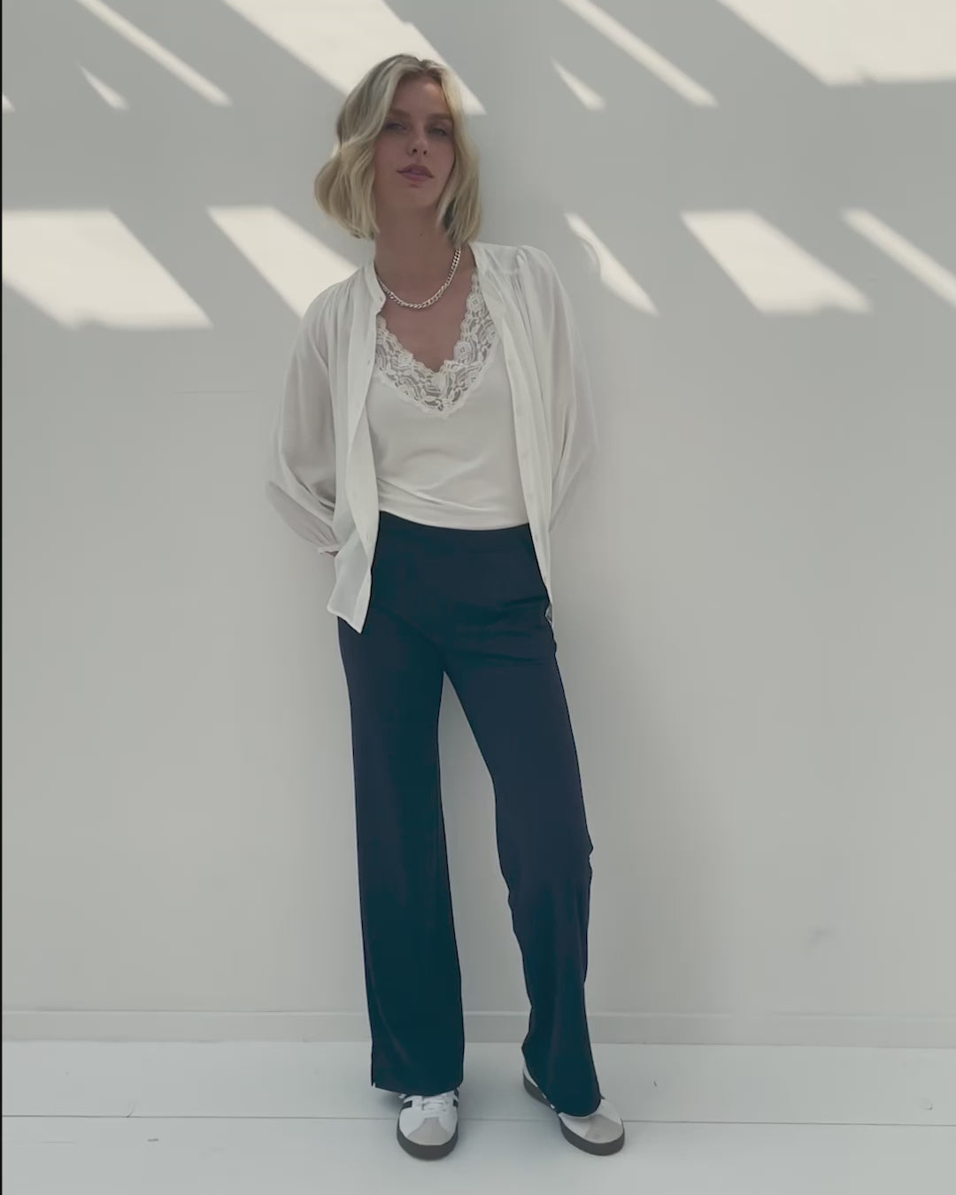 Travel trousers LES JULES Darkblue
