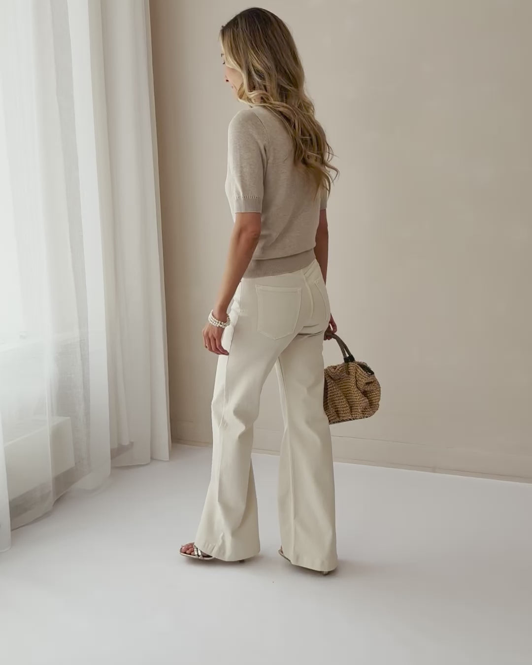 Jeans LES DEUX Cream