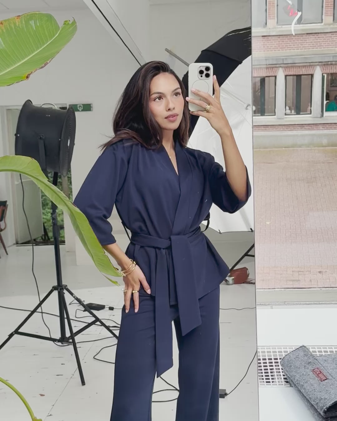 Travel pantalon LA NOAN Navy