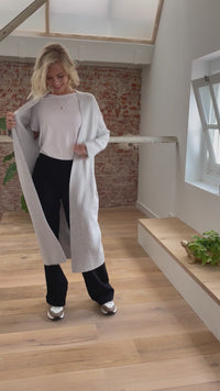 Wide-leg trousers LA POISY Black