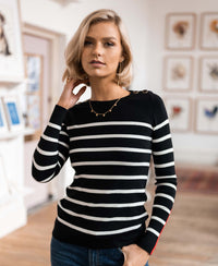 Sweater L'ELISA Black - Ivory