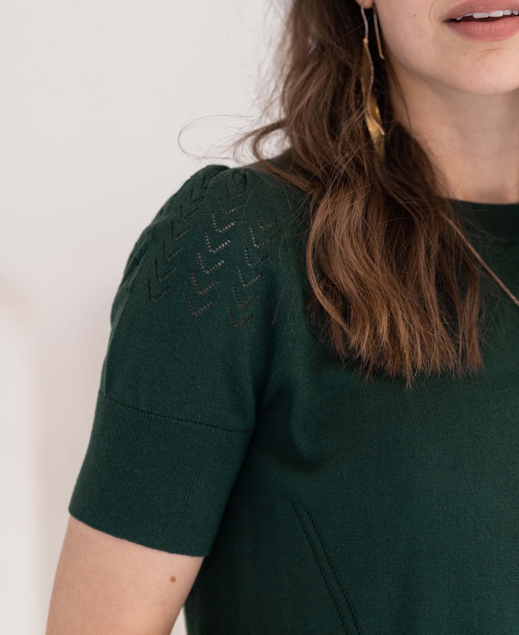 Sweater LA FEMME Green