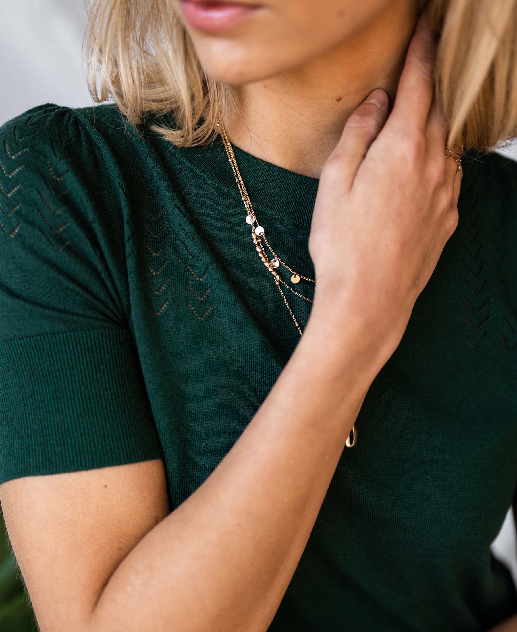 Sweater LA FEMME Green