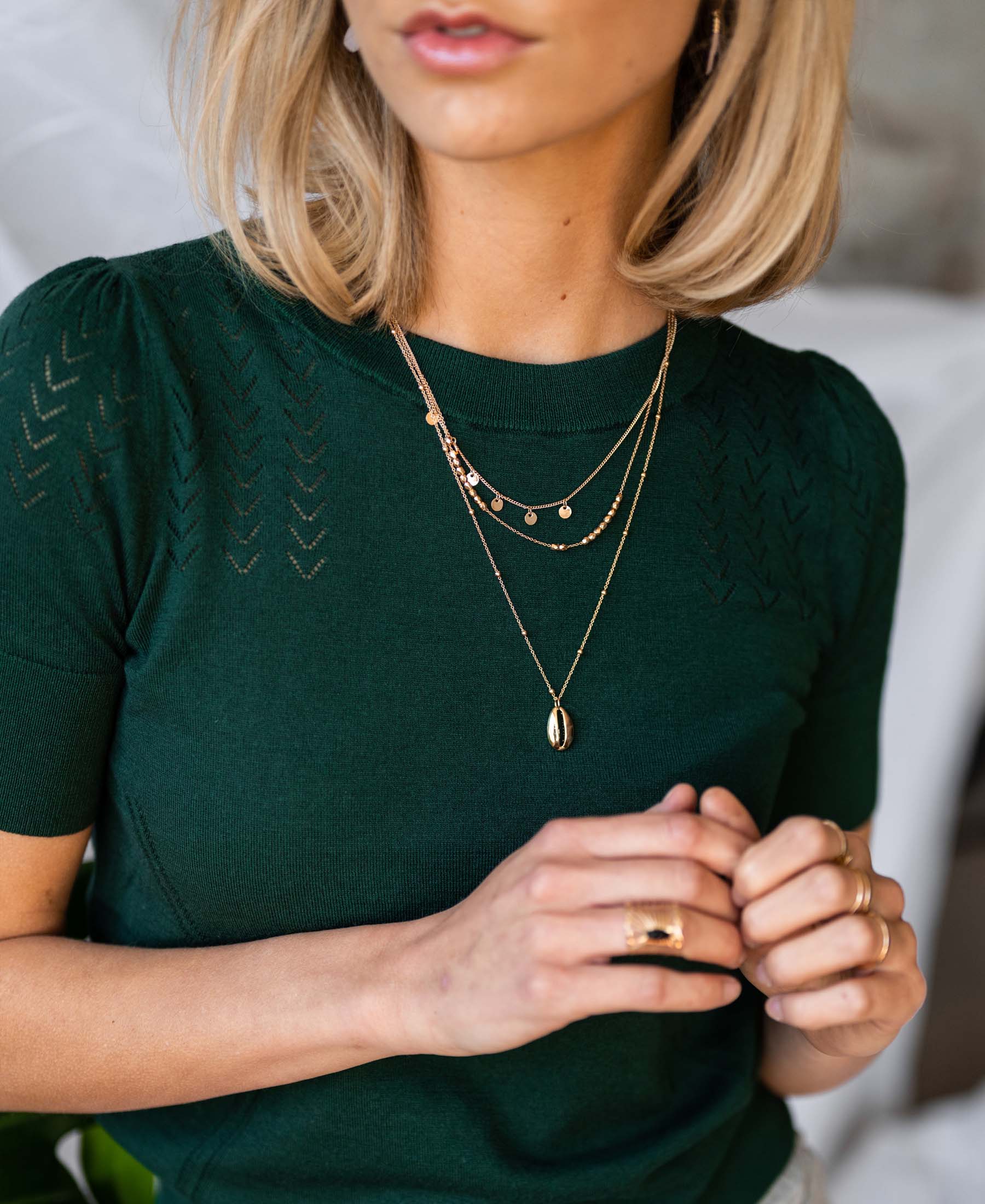 Sweater LA FEMME Green