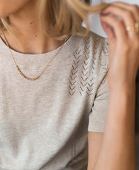Pullover LA FEMME Sand