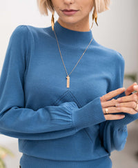 Colt Pullover LES SALLES Stahlblau