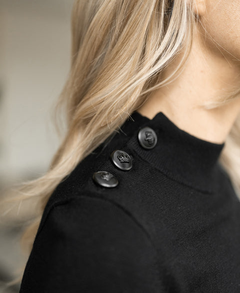 Merino sweater LA CLIQUE Black-black
