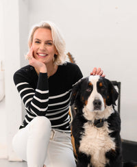 Sweater L'ELISA Black - Ivory